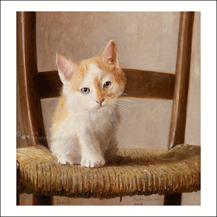 Art Revisited kunstkaart Martin Sijbesma - Doede