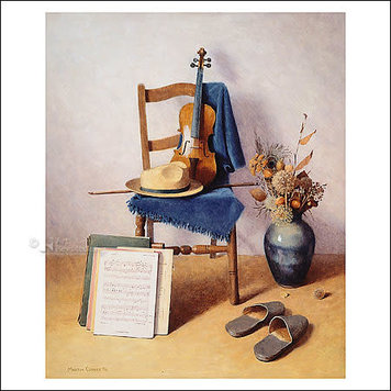 Art Revisited kunstkaart Martin Cooper - the interval