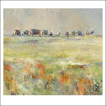 Art Revisited kunstkaart Hiske Wiersma - schaap