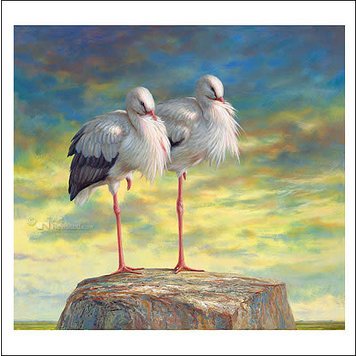 Art Revisited Erik van Ommen - ooievaars