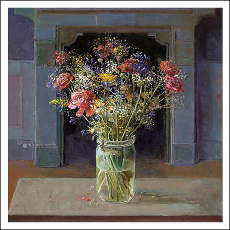 Art Revisited kunstkaart Rein Pol - voor de schoorsteenmantel