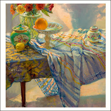 Art Revisited kunstkaart Jan van der Kooi - het wordt een mooie dag