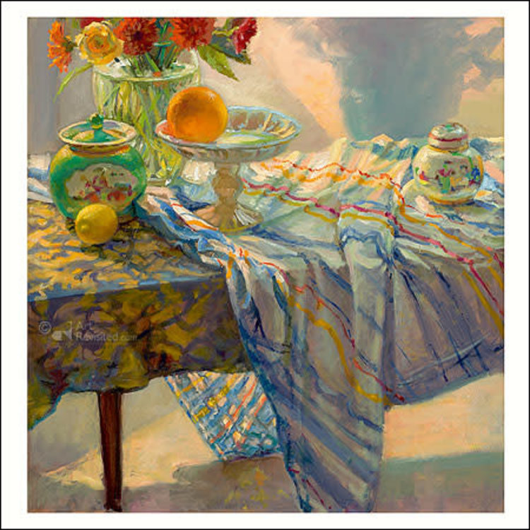 Art Revisited kunstkaart Jan van der Kooi - het wordt een mooie dag
