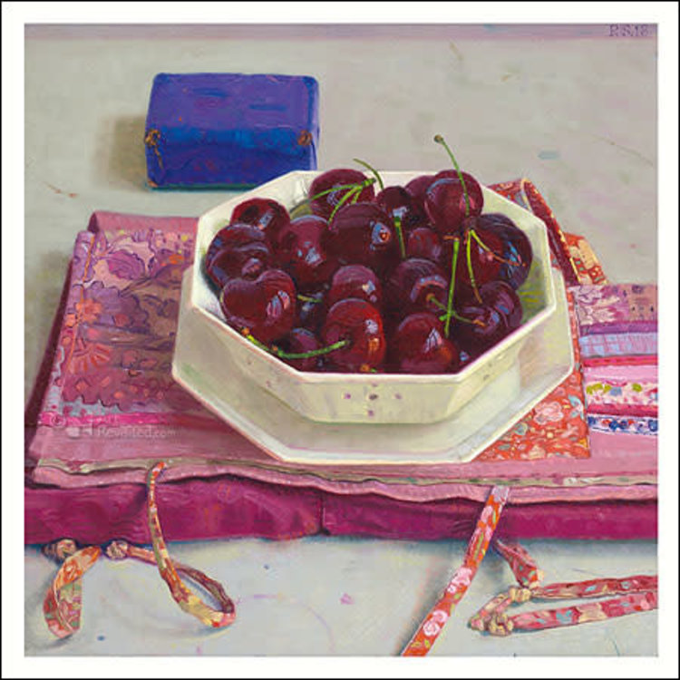 Art Revisited kunstkaart Piet Sebens - goede kersen