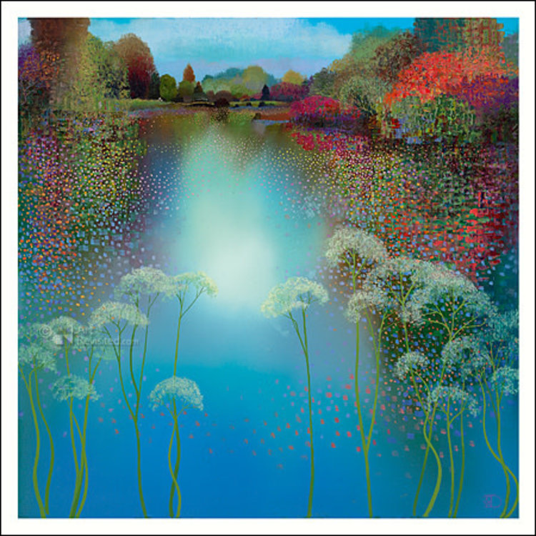 Art Revisited kunstkaart Ton Dubbeldam - het park