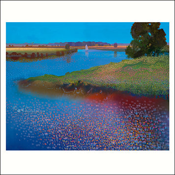 Art Revisited kunstkaart Ton Dubbeldam - ochtendgloren