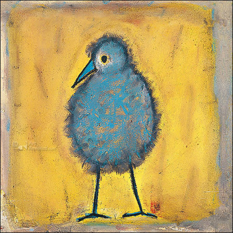 Art Revisited kunstkaart Hans Innemee - the most innocent bird on this planet