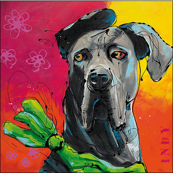 Art Revisited kunstkaart van Dalfsen - Indy