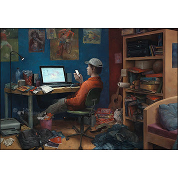 Art Revisited kunstkaart Marius van Dokkum - eerst het belangrijkste