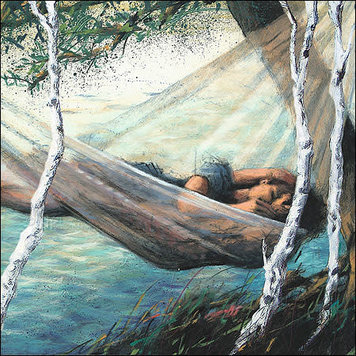 Art Revisited Peter Wever - hangmat