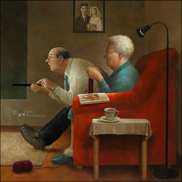 Art Revisited kunstkaart Marius van Dokkum - het achtuurjournaal