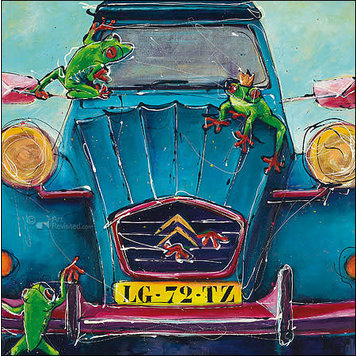 Art Revisited kunstkaart van Dalfsen - mixed emotions