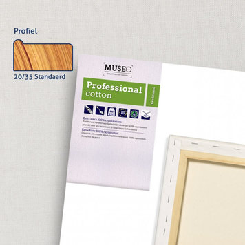 Museo katoen - schildersdoek