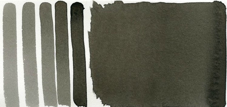 Daniel Smith aquarelverf tube 15ml - Alvaro's caliente grey