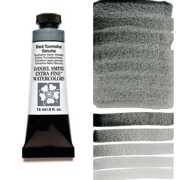 Daniel Smith aquarelverf black tourmaline genuine 15ml