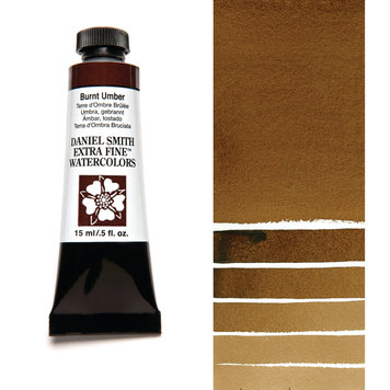 Daniel Smith aquarelverf burnt umber 15ml