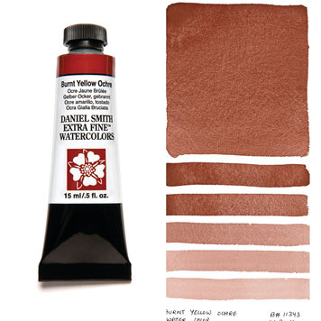 Daniel Smith aquarelverf burnt yellow ochre 15ml