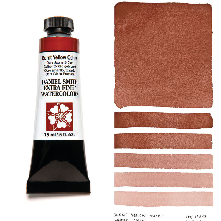 Daniel Smith aquarelverf tube 15ml - burnt yellow ochre