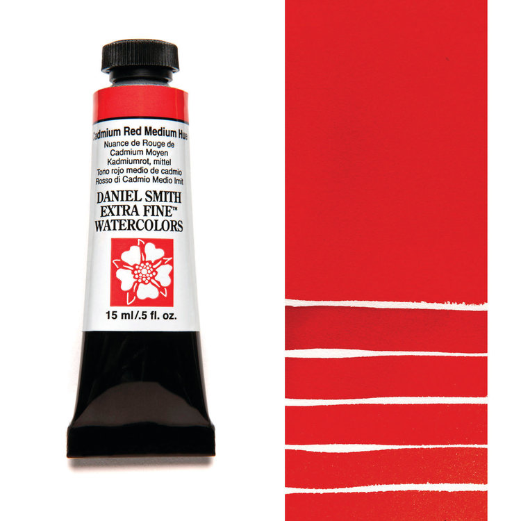 Daniel Smith aquarelverf tube 15ml - cadmium red medium hue