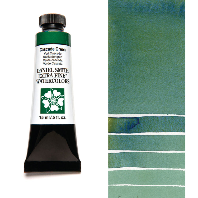 Daniel Smith aquarelverf tube 15ml - cascade green