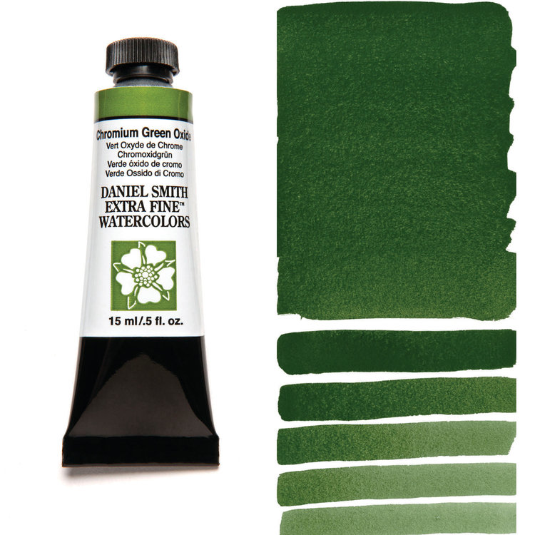 Daniel Smith aquarelverf tube 15ml - chromium green oxide