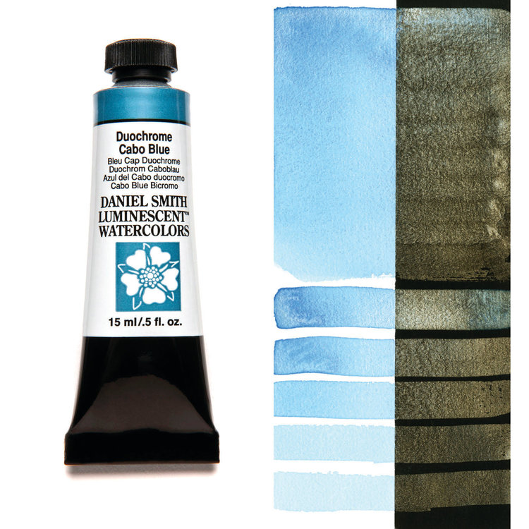 Daniel Smith aquarelverf tube 15ml - duochrome cabo blue