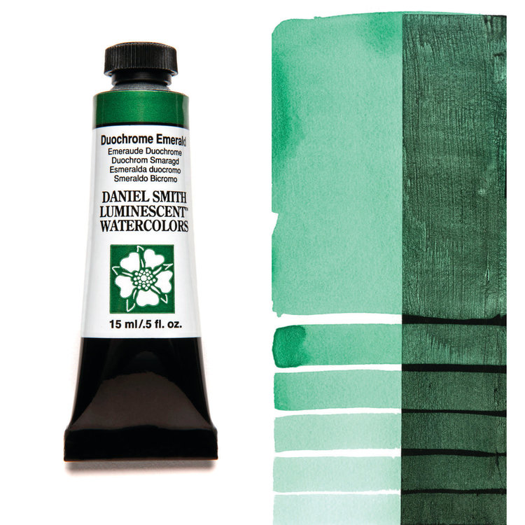 Daniel Smith aquarelverf tube 15ml - duochrome emerald