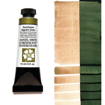 Daniel Smith aquarelverf duochrome saguaro green 15ml