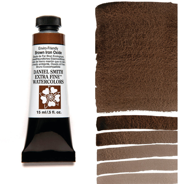 Daniel Smith aquarelverf e-f brown iron oxide 15ml