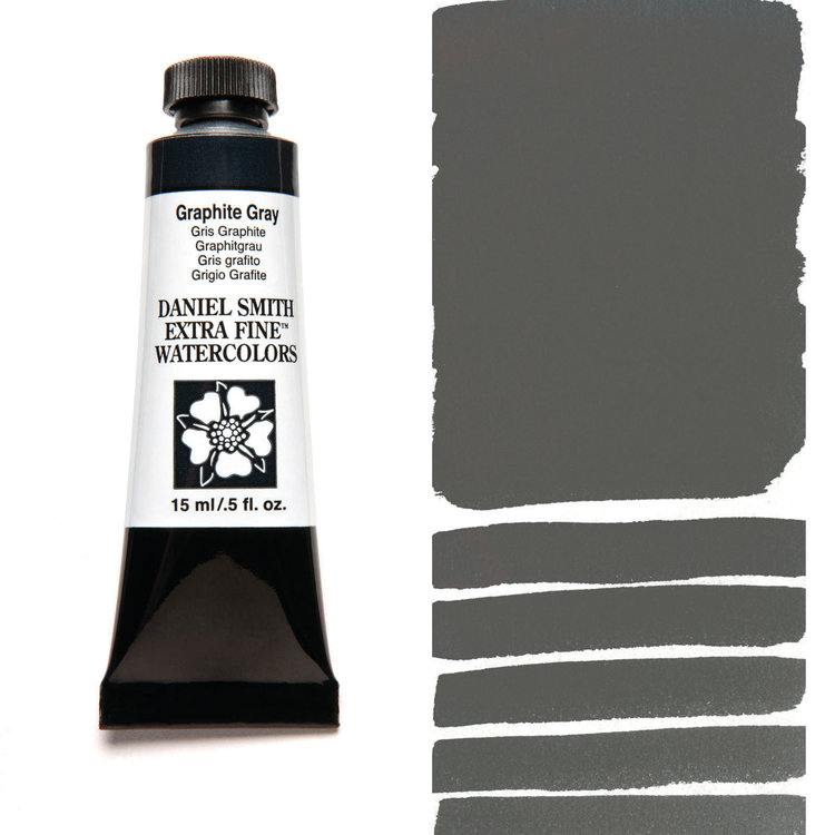 Daniel Smith aquarelverf tube 15ml - graphite gray