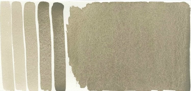 Daniel Smith aquarelverf tube 15ml - gray titanium