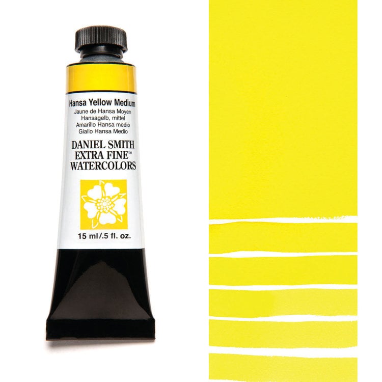 Daniel Smith aquarelverf hansa yellow medium 15ml