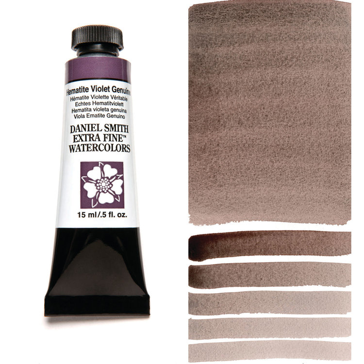 Daniel Smith aquarelverf tube 15ml - hematite violet genuine