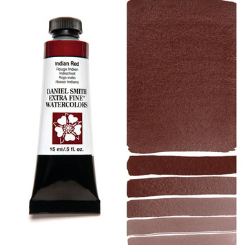 Daniel Smith aquarelverf indian red 15ml