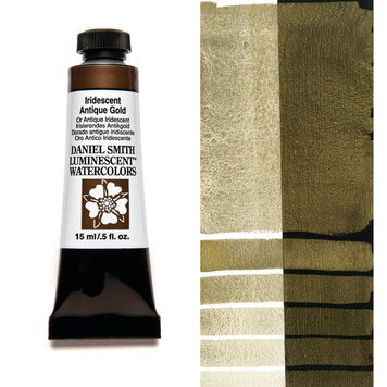 Daniel Smith aquarelverf iridescent antique gold 15ml