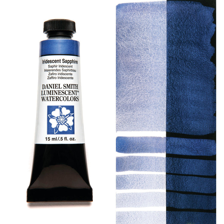 Daniel Smith aquarelverf tube 15ml - iridescent sapphire