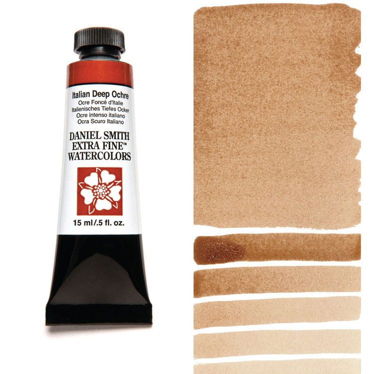 Daniel Smith aquarelverf italian deep ochre 15ml