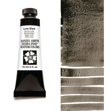 Daniel Smith aquarelverf lunar black 15ml