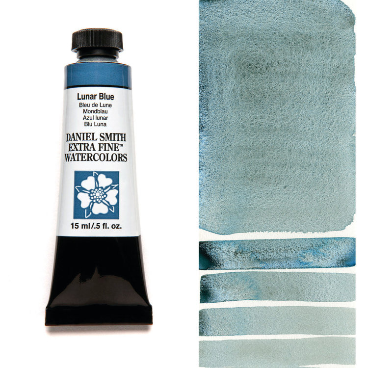 Daniel Smith aquarelverf tube 15ml - lunar blue