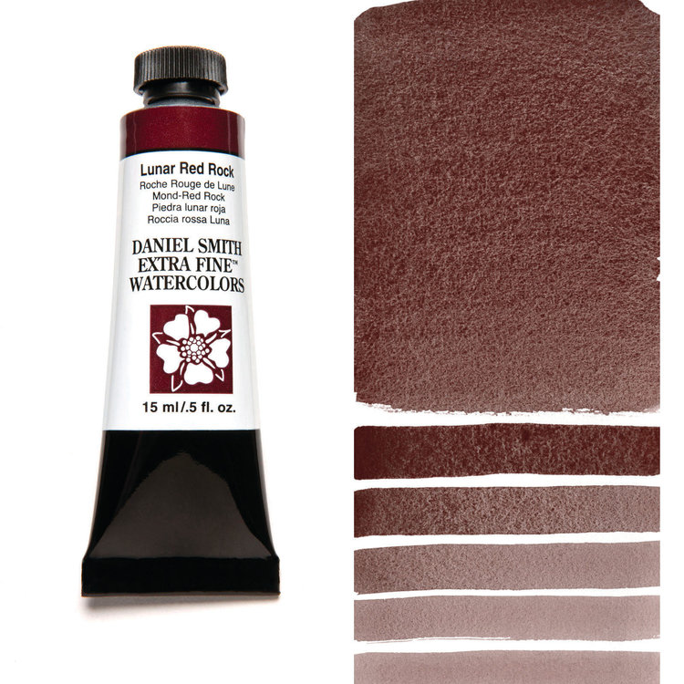 Daniel Smith aquarelverf tube 15ml - lunar red rock