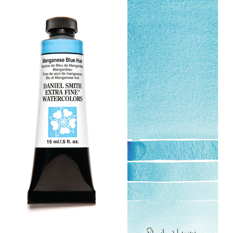 Daniel Smith aquarelverf tube 15ml - manganese blue hue