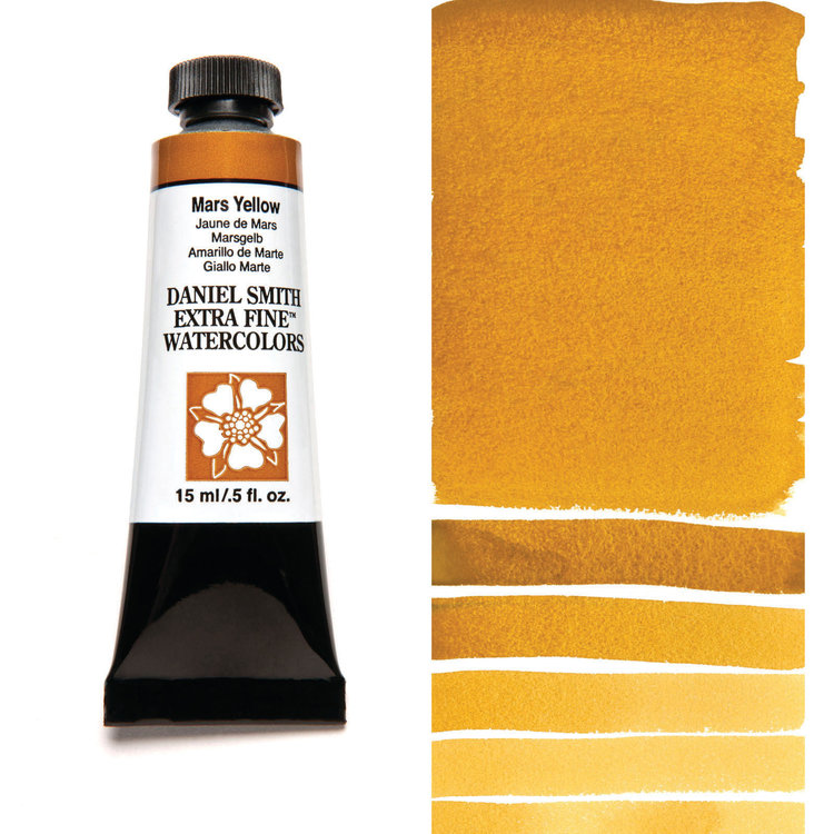 Daniel Smith aquarelverf tube 15ml - mars yellow