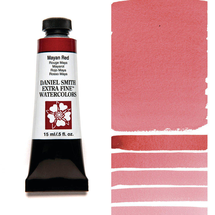 Daniel Smith aquarelverf mayan red 15ml