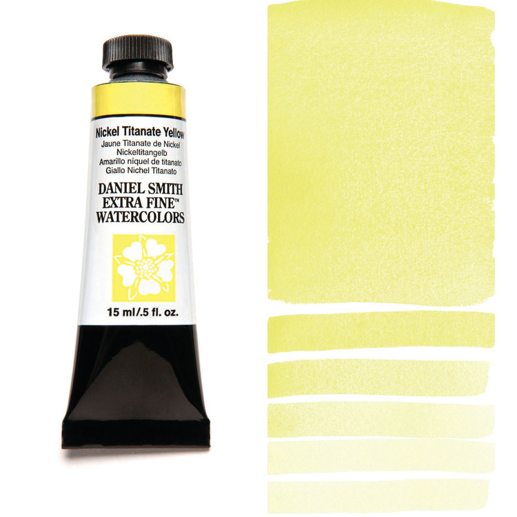 Daniel Smith aquarelverf nickel titanate yellow 15ml