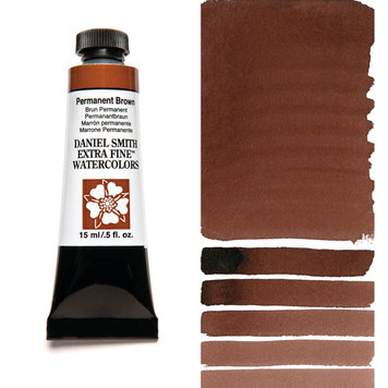 Daniel Smith aquarelverf permanent brown 15ml
