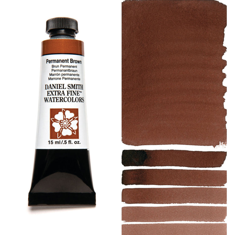 Daniel Smith aquarelverf tube 15ml - permanent brown