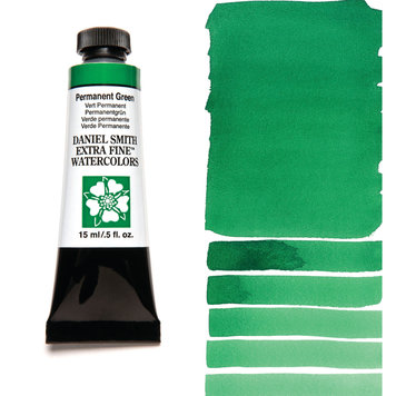 Daniel Smith aquarelverf permanent green 15ml