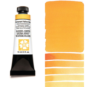 Daniel Smith aquarelverf permanent yellow deep 15ml