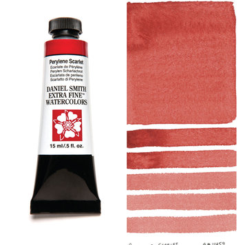 Daniel Smith aquarelverf perylene scarlet 15ml