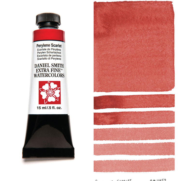 Daniel Smith aquarelverf perylene scarlet 15ml